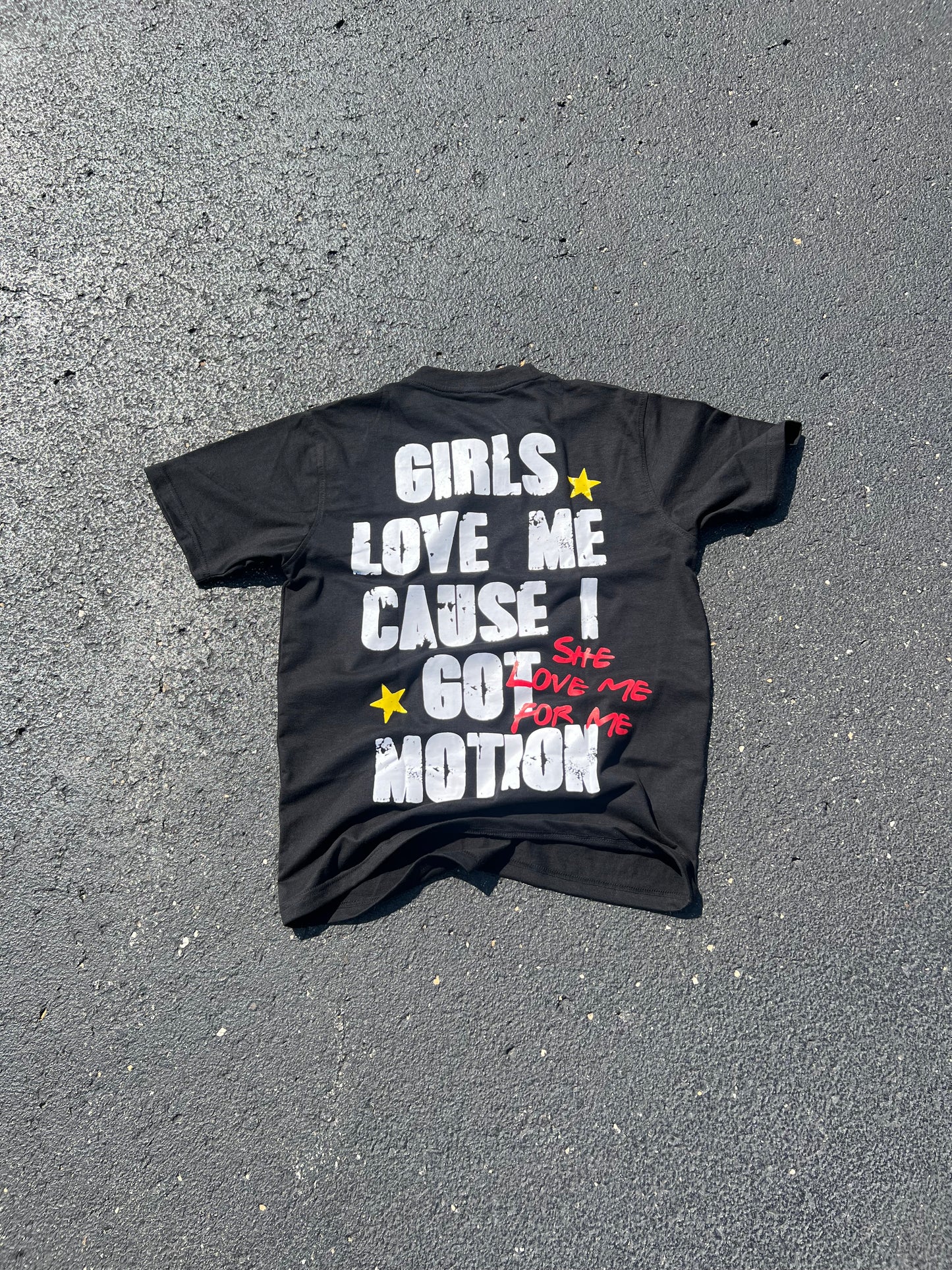 Girls Love Motion Tee (Black)