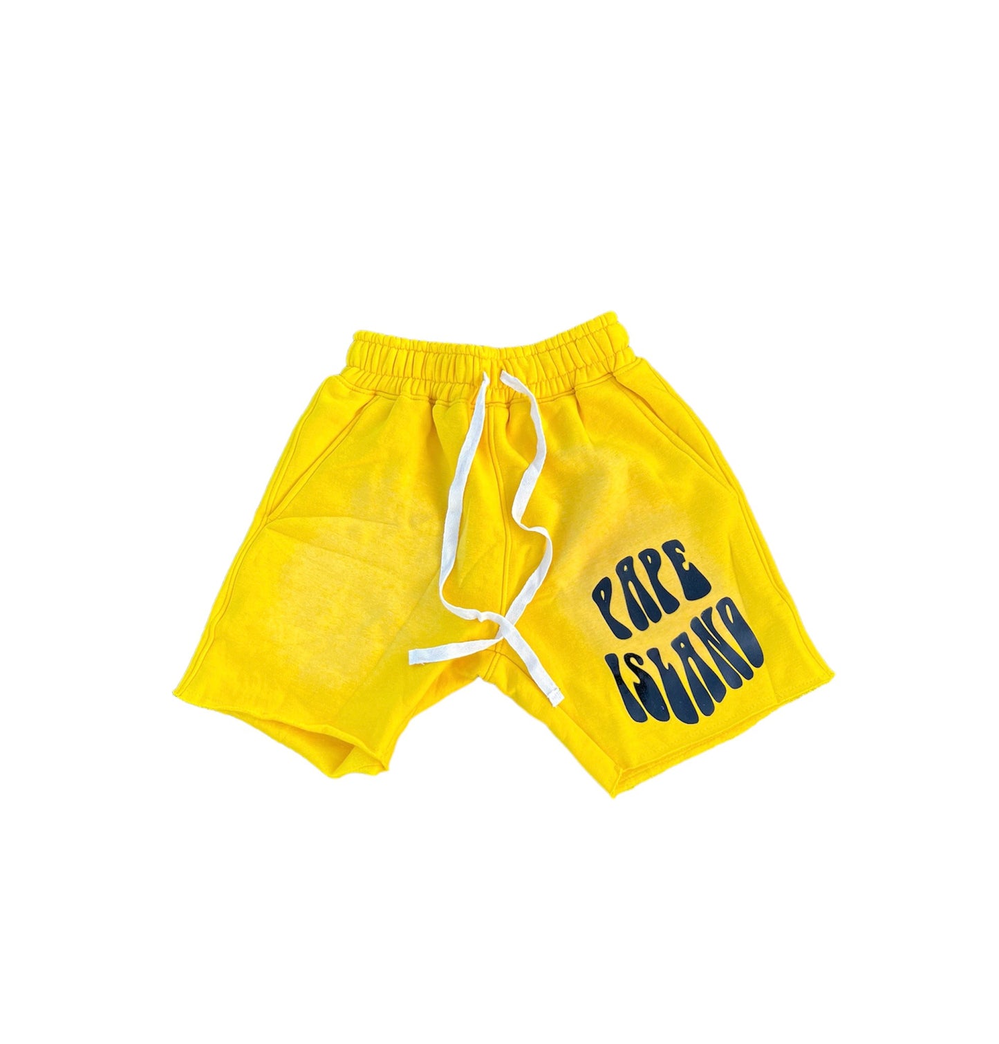 Acid Wash Shorts (Yellow)