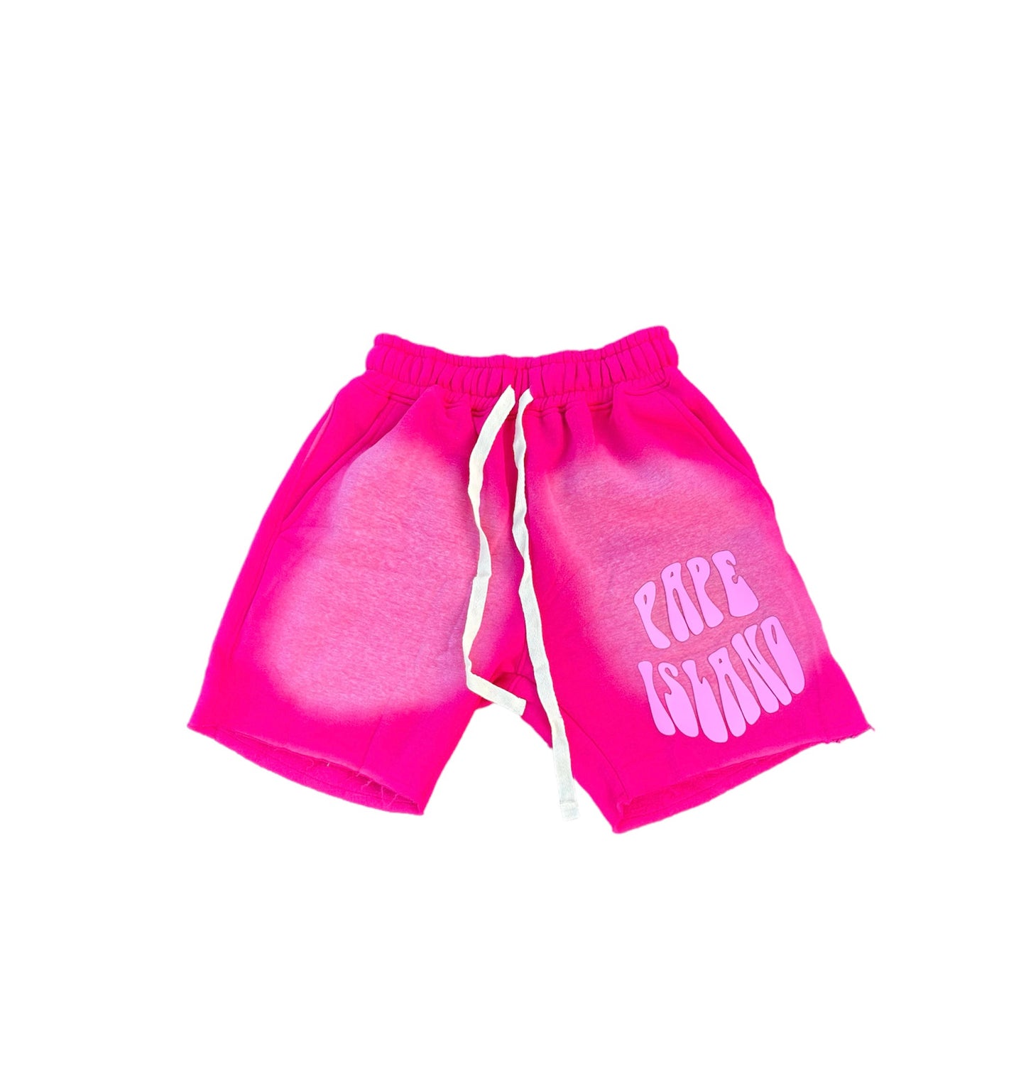 Acid Wash Shorts (Pink)